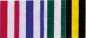 Preview: pattern fine crepe, green stripes on white