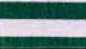 Preview: pattern fine crepe, green stripes on white