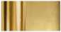 Preview: Alu double - sided, plain,  50cm x 10m, gold-gold