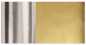 Preview: Alu-Doppel-Folie glatt, silber/gold, 50 cm x 10 m
