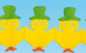 Preview: Chicken Garland, 20 x 16 cm x 3 m