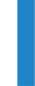 Preview: Banner-Fahne 0,80 x 2,00 m, weiss/blau