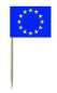 Preview: Fahnenpicker Minifahnen Europarat