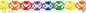 Preview: Netzgirlande, bunt, 4 m
