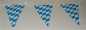 Preview: Foil pennant chain Spitz, 4m, 16 pennants, bayr. Diamond