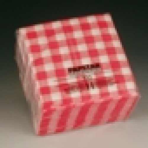 Napkin Little Stars red, 25 x 25 cm