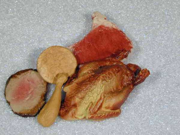 Fleisch-Sortiment mit 5 Teilen