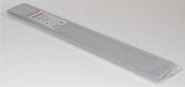 Nobless-Krepp, silber, 50 x 250 cm