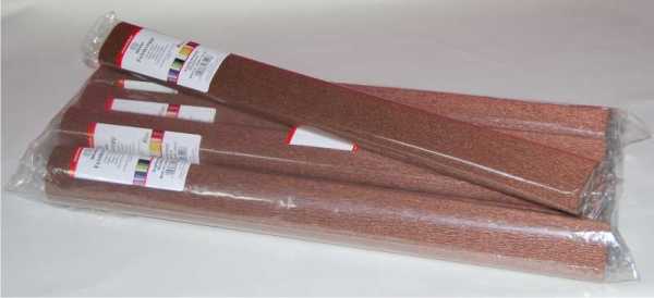 Nobless-Krepp, Kupfer, 50 x 250 cm