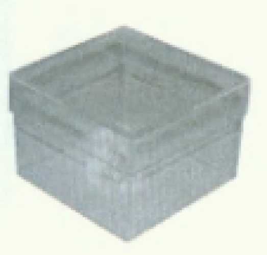 decorative box, square, 75/75/50 mm
