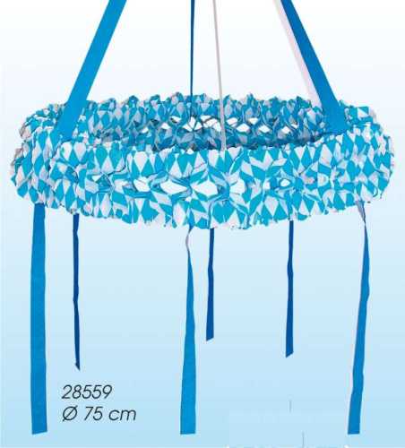 Tissue paper wreaths, 75 cm diameter, bayr. Diamond