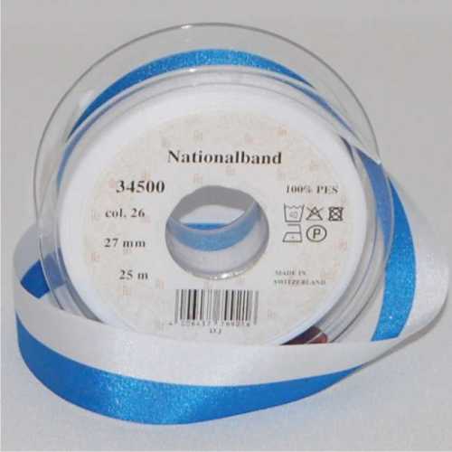 Nationalband blau/weiß