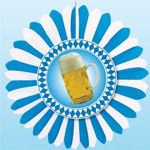 Rosette Bierkrug 60cm, Ø einseitig