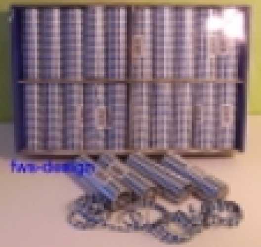 Luftschlagen "bayr. Raute", 4 m (18 Röllchen) Großpack