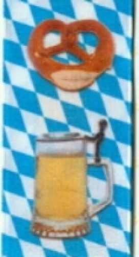Oktoberfest ribbon, 16mm wide, 25m roll