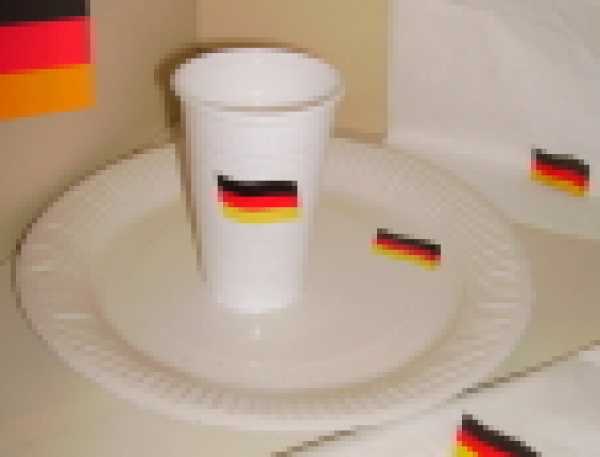 Trinkbecher Deutschland, 0,2 l Inhalt