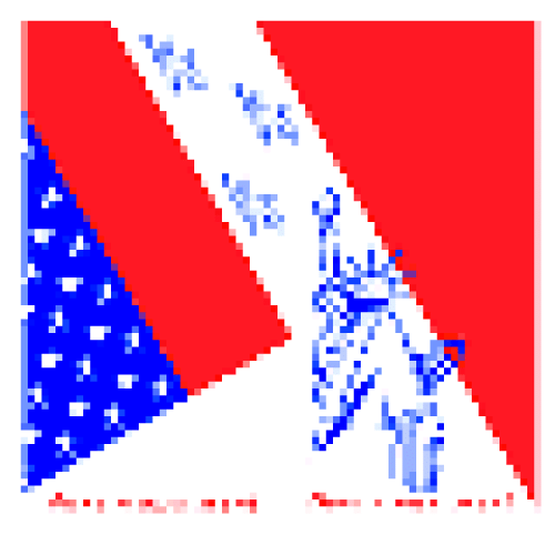 Servietten USA, 250 Stück