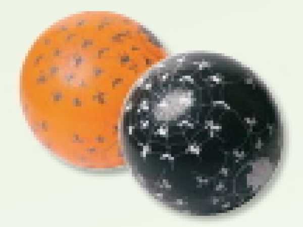 Luftballons "Spinnennetz", schwarz