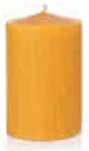 Beeswax candles, natural, 120 mm, 4-pack