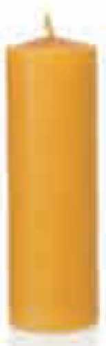 Beeswax candles, natural, 150 mm, 8-pack