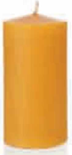 Beeswax candles, natural, 150 mm, 4-pack