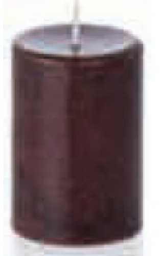 AUSLAUFARTIKEL!!!---Marble Style Candle, schoko, 12-er Pack