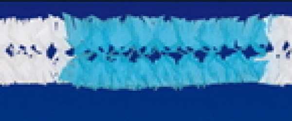Bush-garland blue/white 16 cm x 16 cm x 4 m