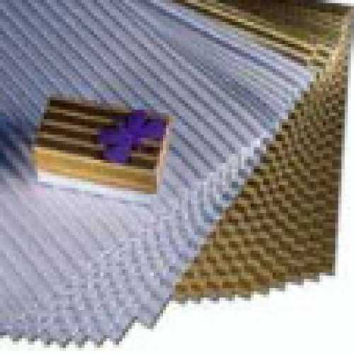 E-Welle sortiert gold und silber, 50x70cm