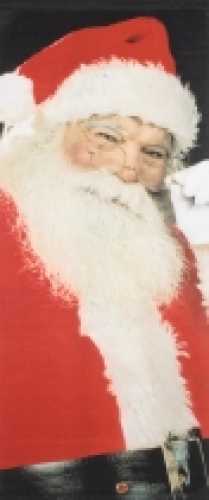 Dekobanner "Father X-Mas", 75 x 180 cm