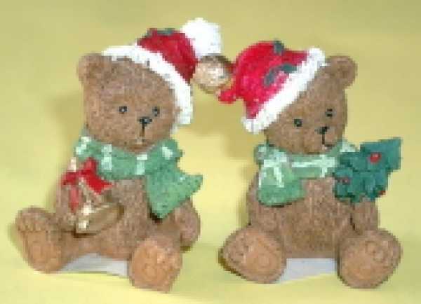 Poly Christmas bear