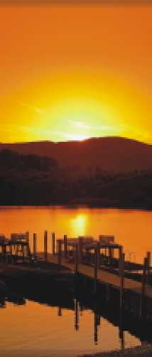 Dekobanner "Sunset", 75 x 180 cm
