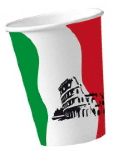 Pappbecher Italien 0,2
