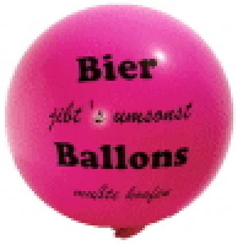 Luftballon bedruckt