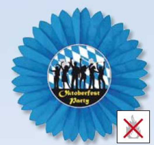 Dekofächer "Oktoberfest Party" 60 cm ø