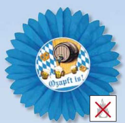 Decorative fan "Ozapft is" 60 cm ø