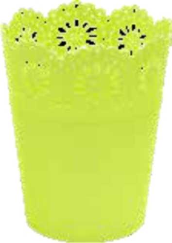 10 x Corona Plastic planter Ø 8/11,5 cm height 15 cm