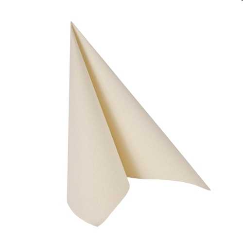 Servietten "ROYAL Collection" 1/4-Falz 40 cm x 40 cm champagner, 50 Stück