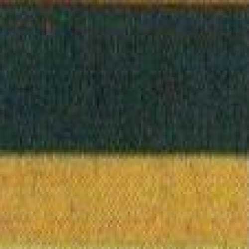 Straw silk stripes, 70 x 150 cm, black/gold