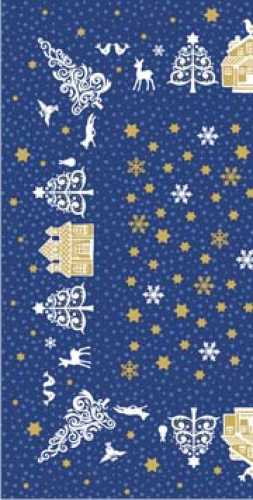 ELLA TABLE CLOTHS 80 x 80 cm, Blue 81979