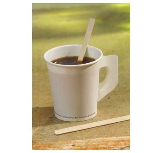 1000 stirring sticks, wood "pure" 14 cm x 5 mm