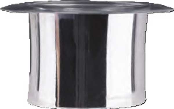 9 x Kunststoff Zylinder 7 cm, Metallic Design