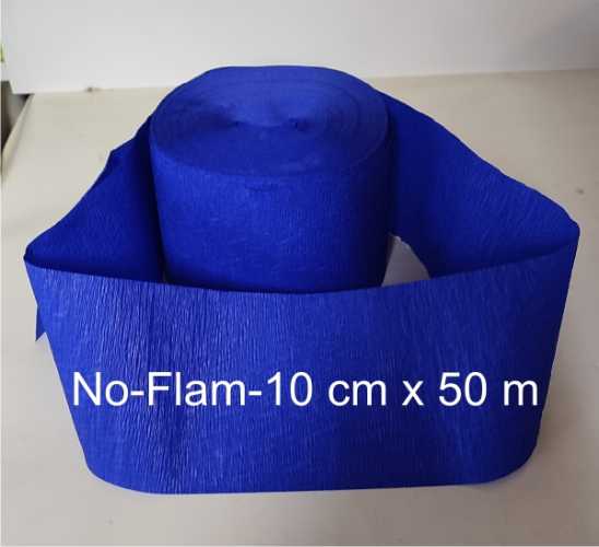 No-flam-Krepp-Dekoband B1, 10 cm x 50 m