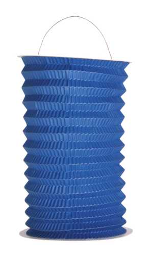 Zuglaternen blau