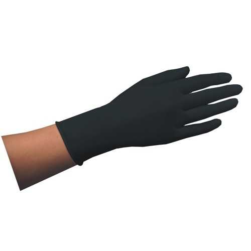 Handschuhe, Latex puderfrei schwarz Größe L