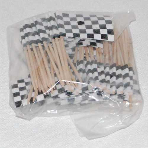Fahnenpicker Zielflagge, 50 Stück