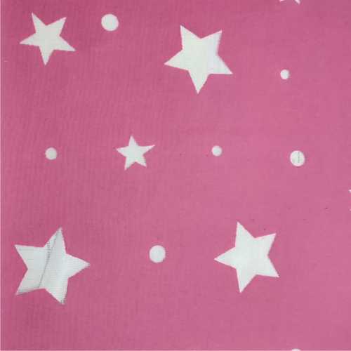 Belle Stelle Naturpapier, pink, 50 cm x 70 cm