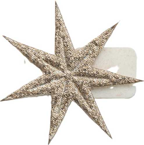 Textilstreuartikel "Noblesse", goldmetallic, Ø 32 mm, 100 im Pack