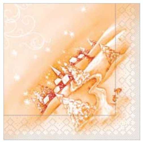 SILENCE TISSUE SERVIETTEN/NAPKINS 40 x 40 cm 55344