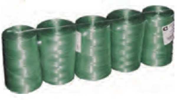 florists raffia 700m refills, green 5 peaces