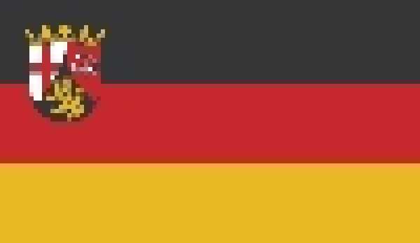 Dekorationsfahne Rheinland-Pfalz